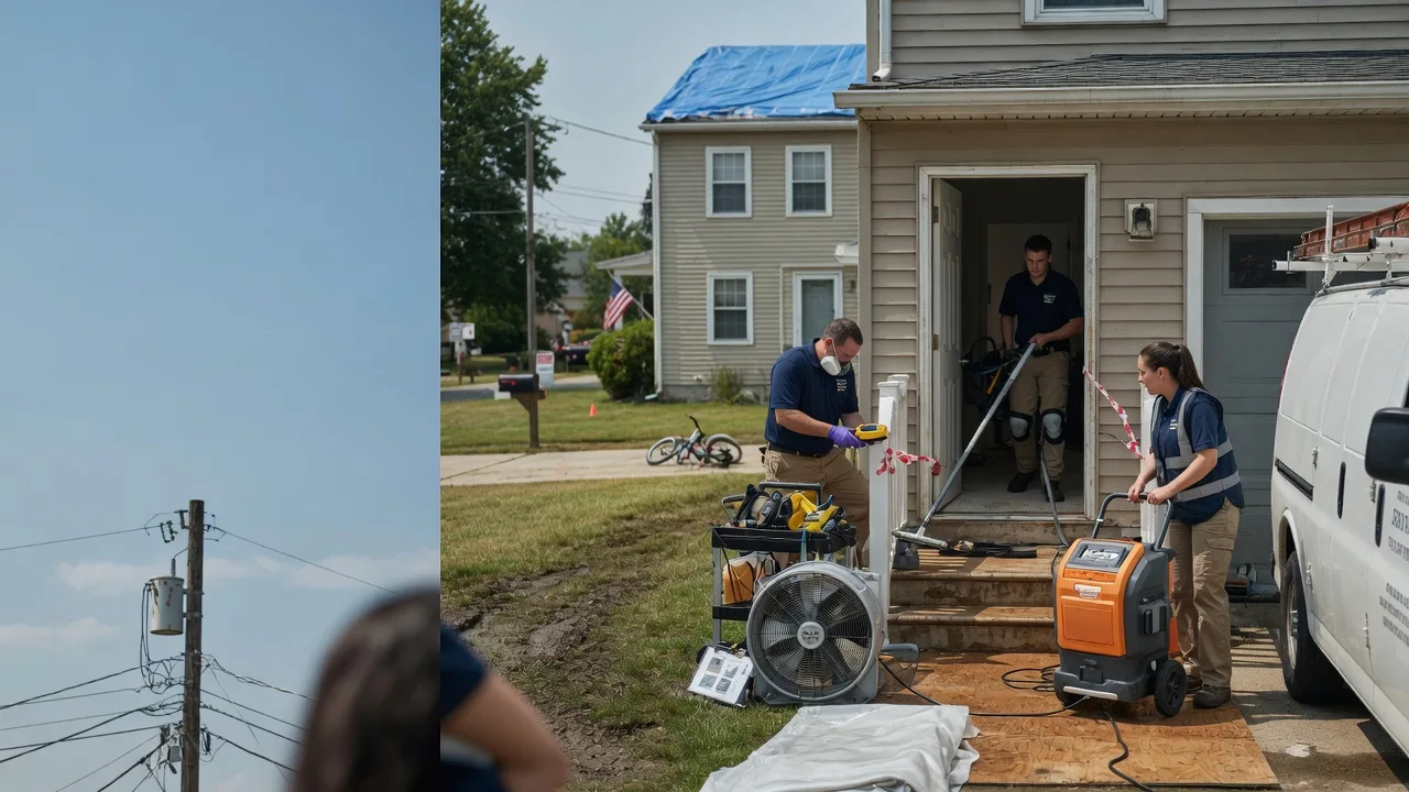Water Damage Repair in Sherrill, IA near me